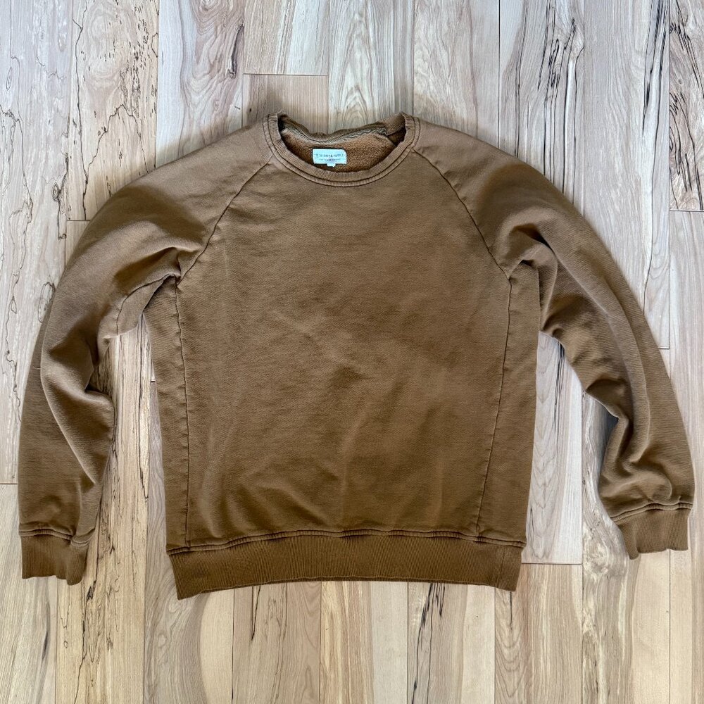 Bridge & Burn Men’s Sweatshirt Size Large, Organic Cotton Blend, Raglan Sleeve